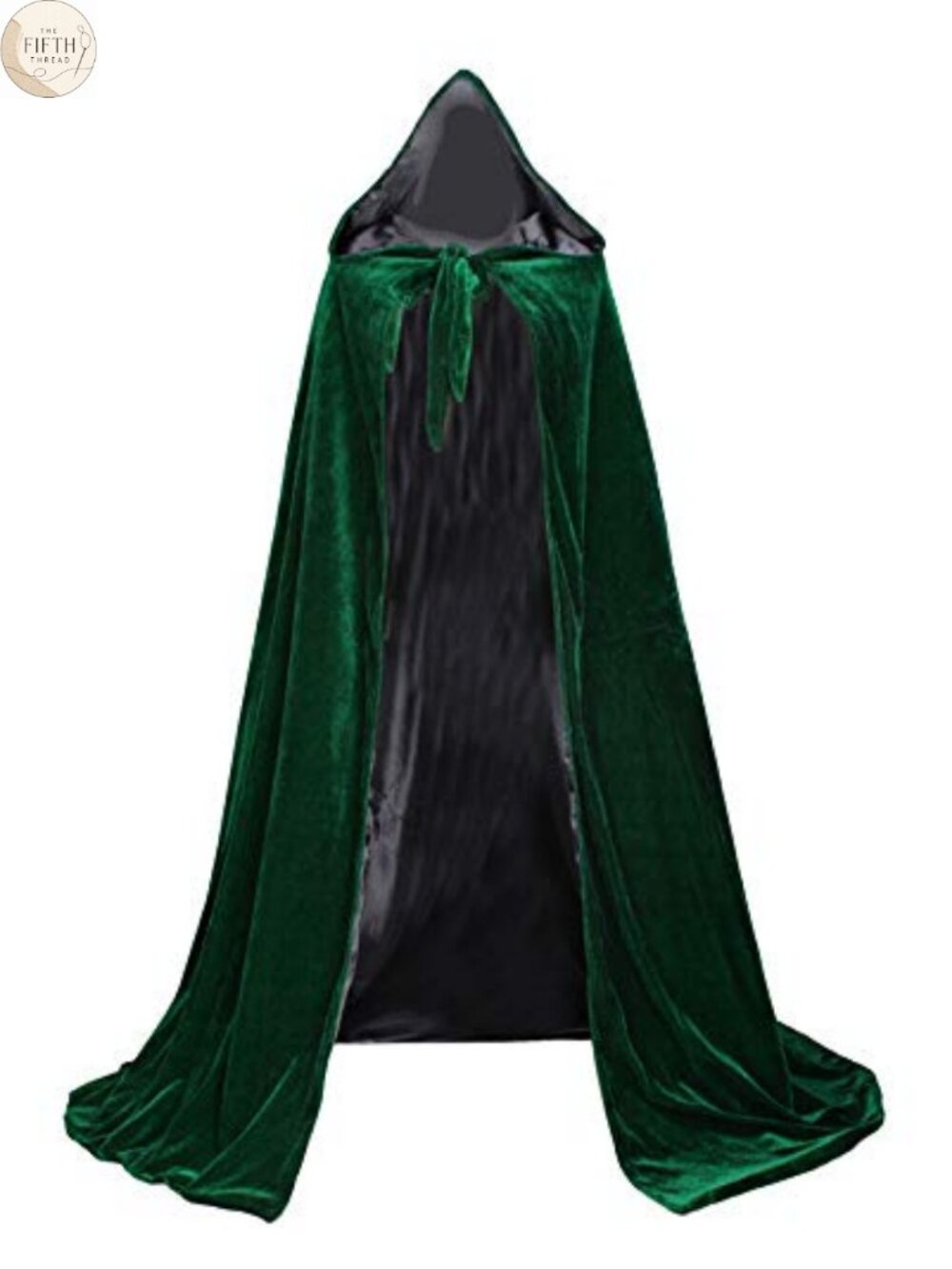Velvet Renaissance Medieval Cloak Cape Lined with Satin Reversible